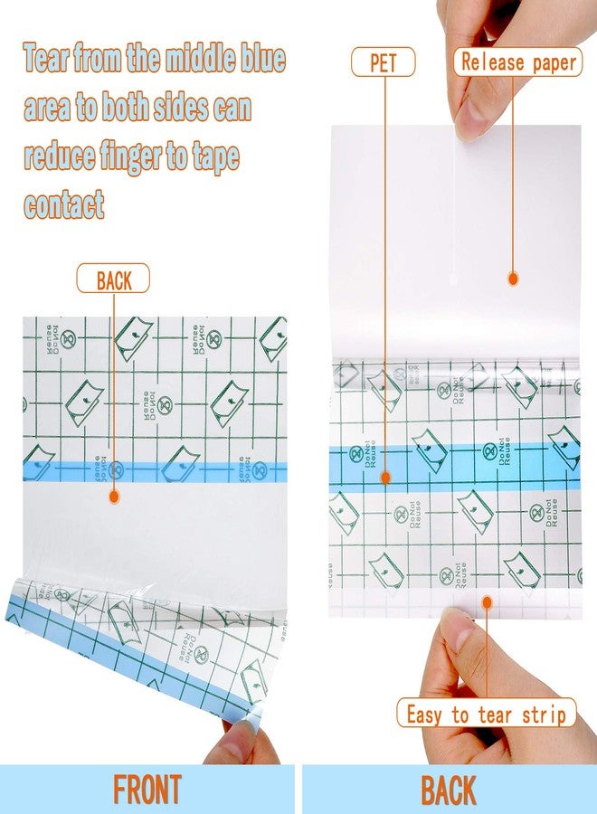 بيبتو 150 قطعة من الضمادات اللاصقة المرنة، ضمادات شفافة مقاومة للماء - Image 3